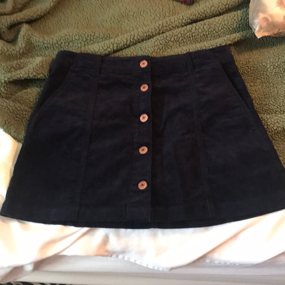 Suede Skirt